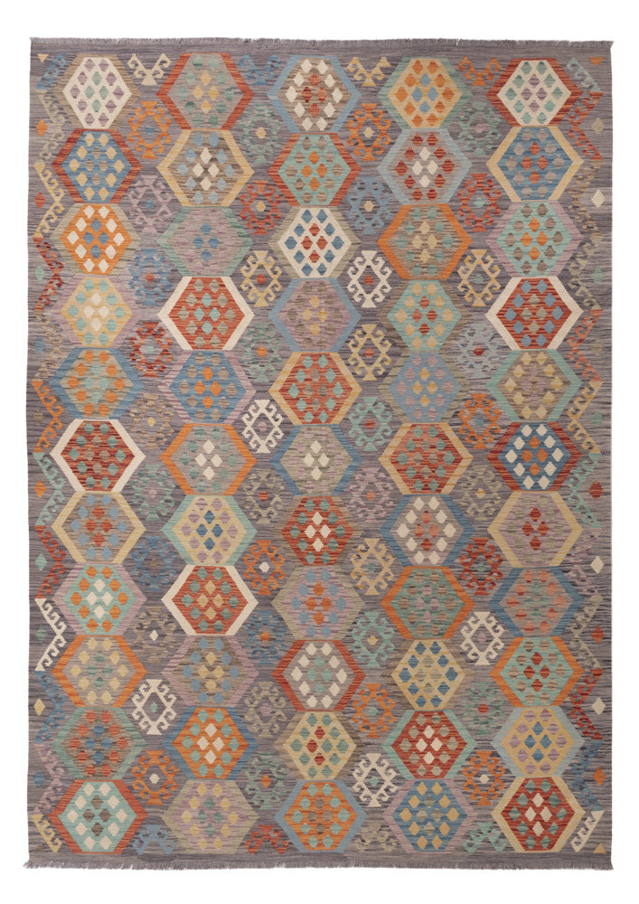 Kilim Maimana Koberec 353x250cm - Vlněný koberec