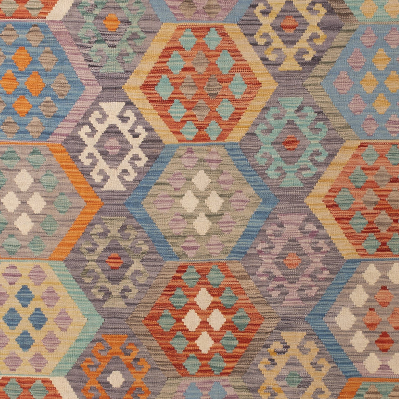 Kilim Maimana Koberec 353x250cm - Vlněný koberec