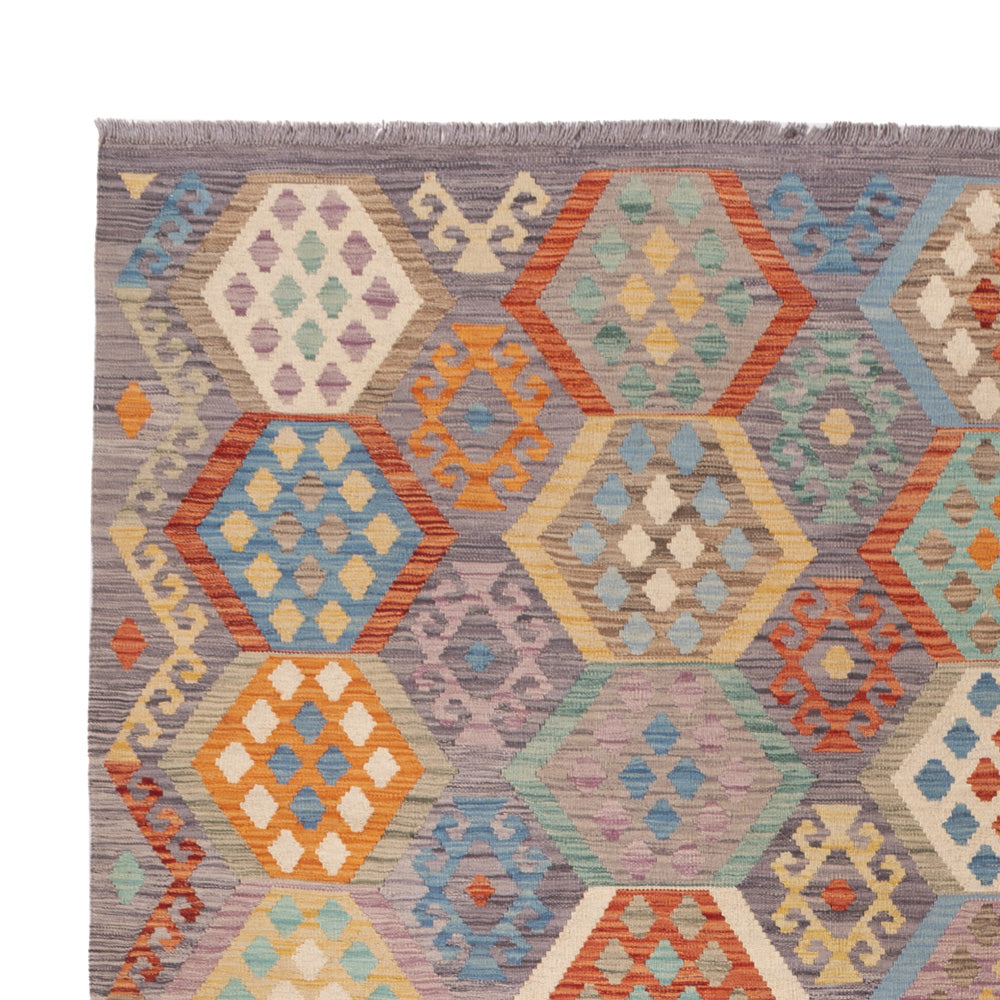Kilim Maimana Koberec 353x250cm - Vlněný koberec