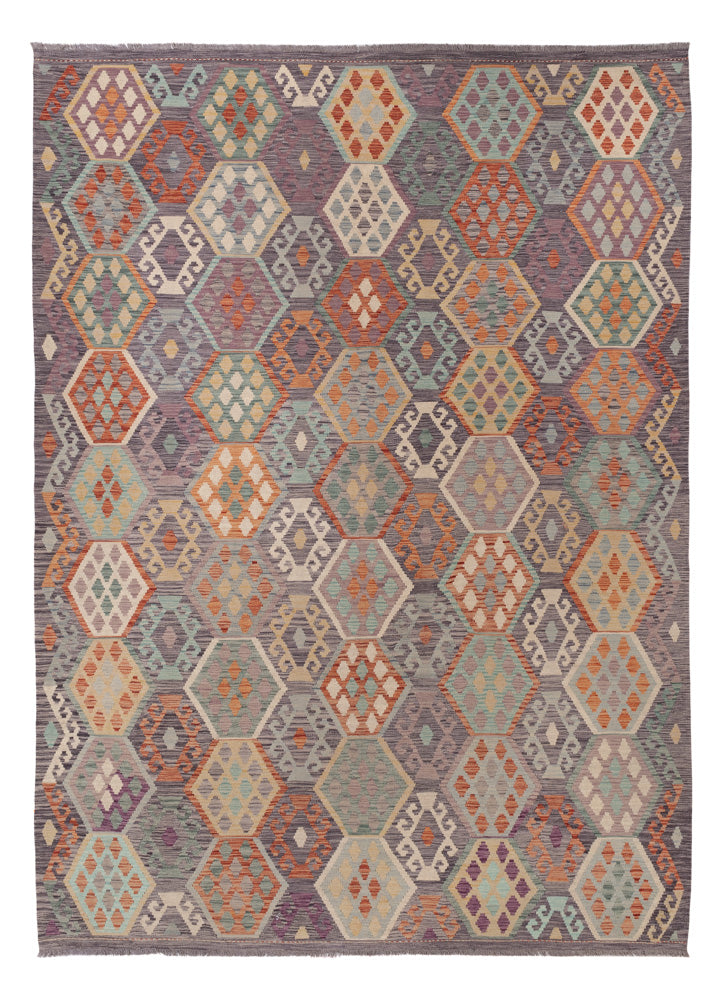 Kilim Maimana Koberec 356x262cm - Vlněný koberec