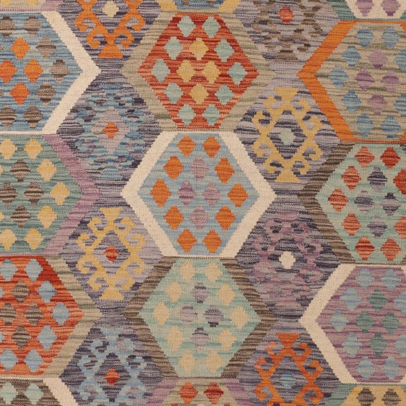 Kilim Maimana Koberec 350x249cm - Vlněný koberec