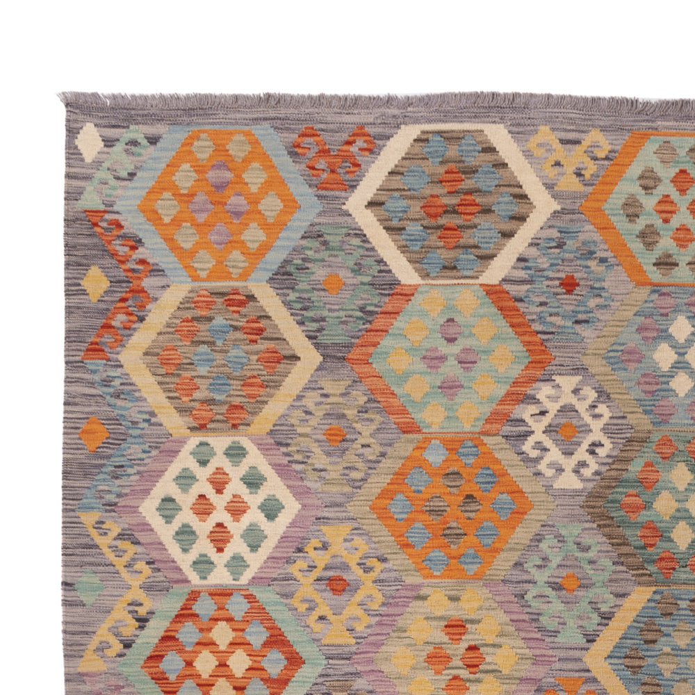 Kilim Maimana Koberec 350x249cm - Vlněný koberec