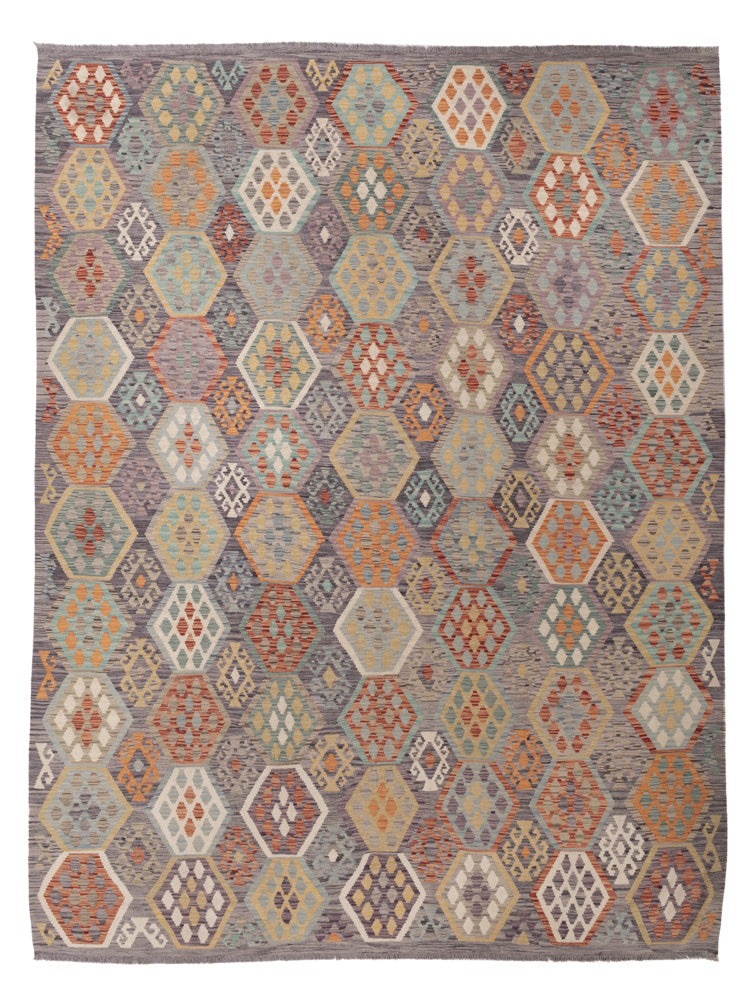Kilim Maimana Koberec 349x268cm - Vlněný koberec