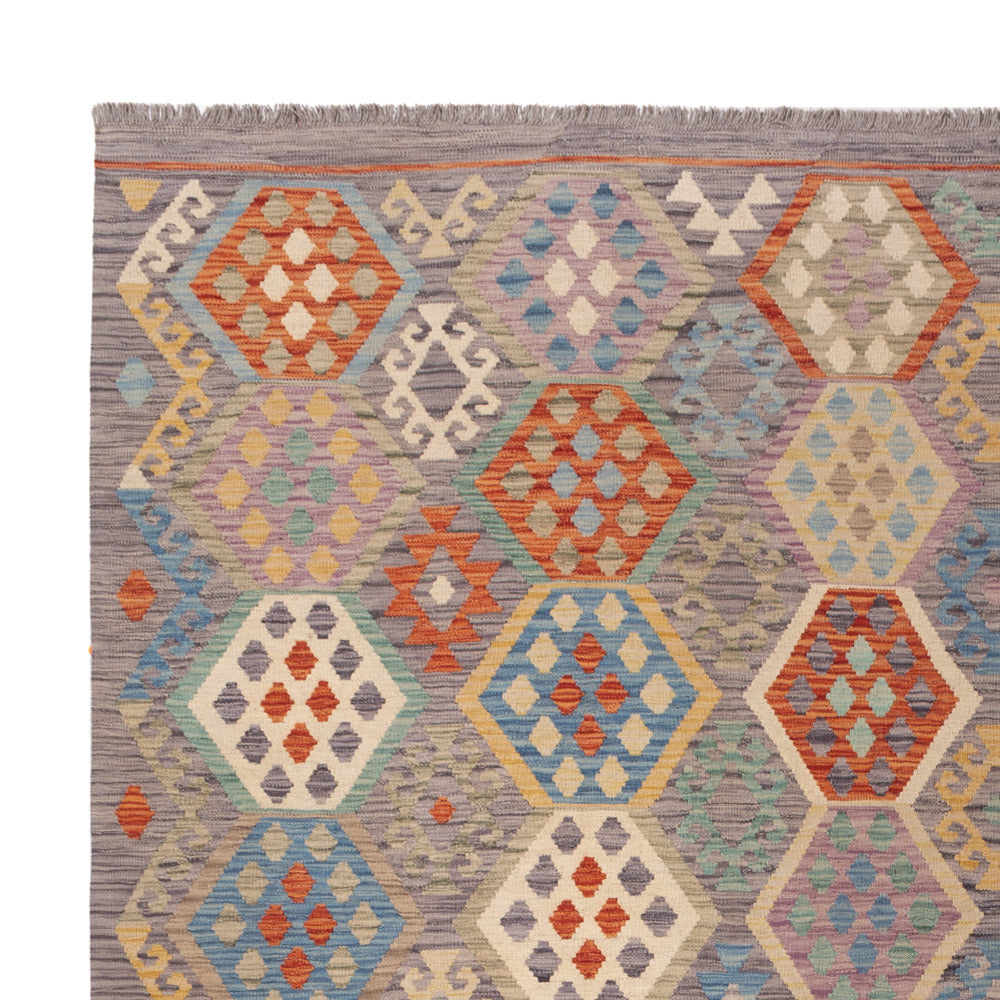Kilim Maimana Koberec 255x344cm - Vlněný koberec