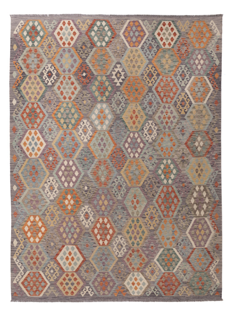 Kilim Maimana Koberec 346x257cm - Vlněný koberec