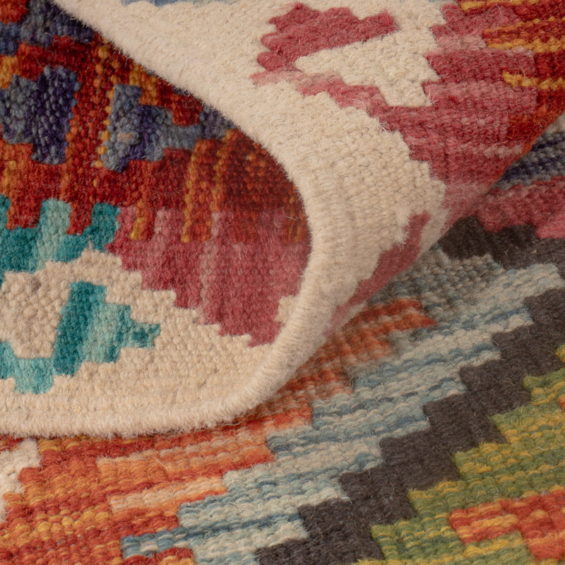 Kilim Maimana Koberec 104x97cm - Vlněný koberec