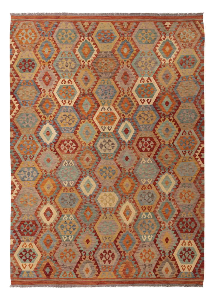 Kilim Maimana Koberec 256x352cm - Vlněný koberec