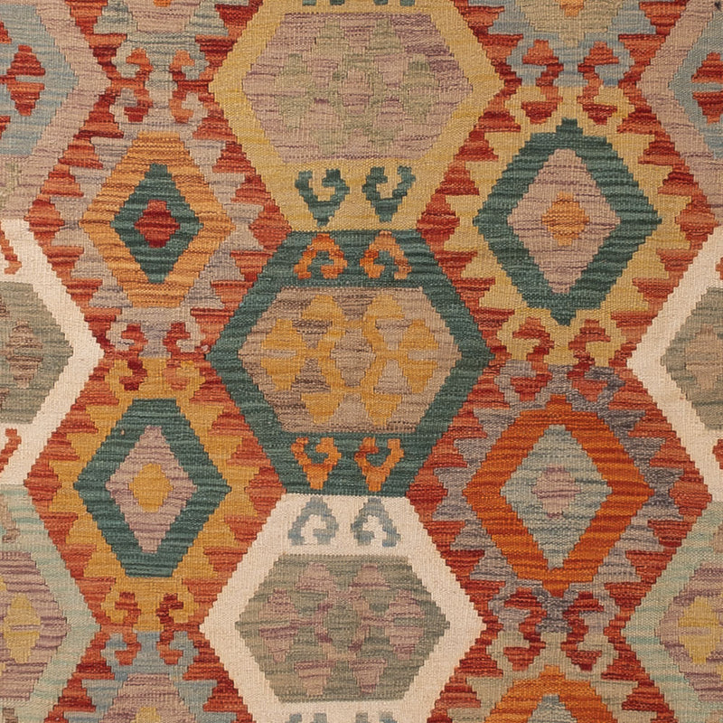 Kilim Maimana Koberec 352x256cm - Vlněný koberec
