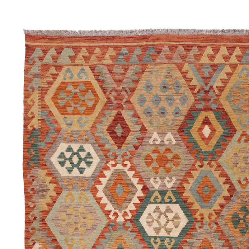 Kilim Maimana Koberec 352x256cm - Vlněný koberec