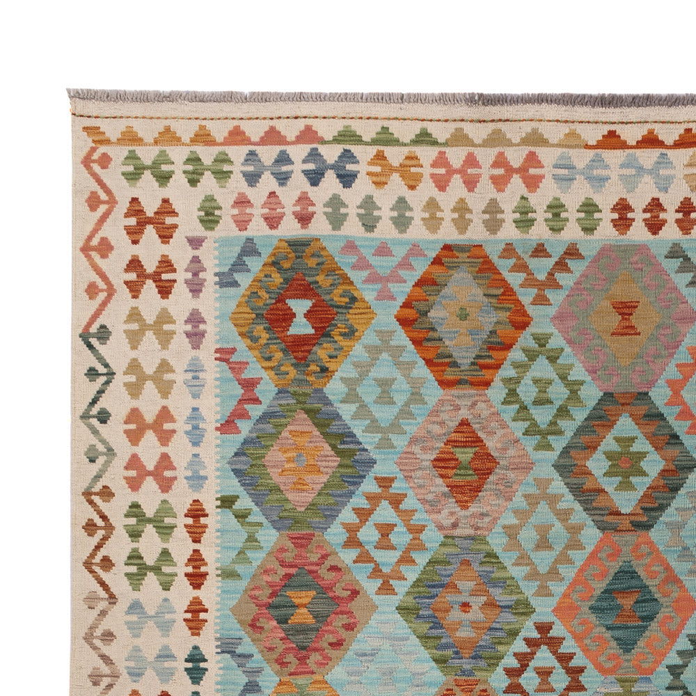 Kilim Maimana Koberec 347x258cm - Vlněný koberec