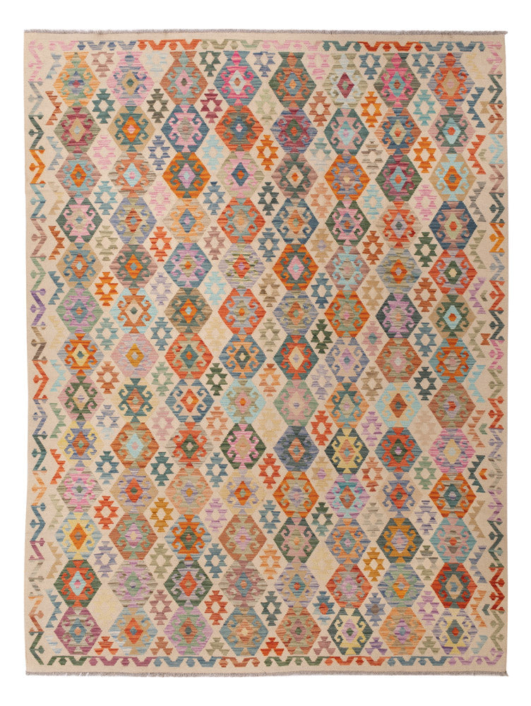 Kilim Maimana Koberec 259x348cm - Vlněný koberec