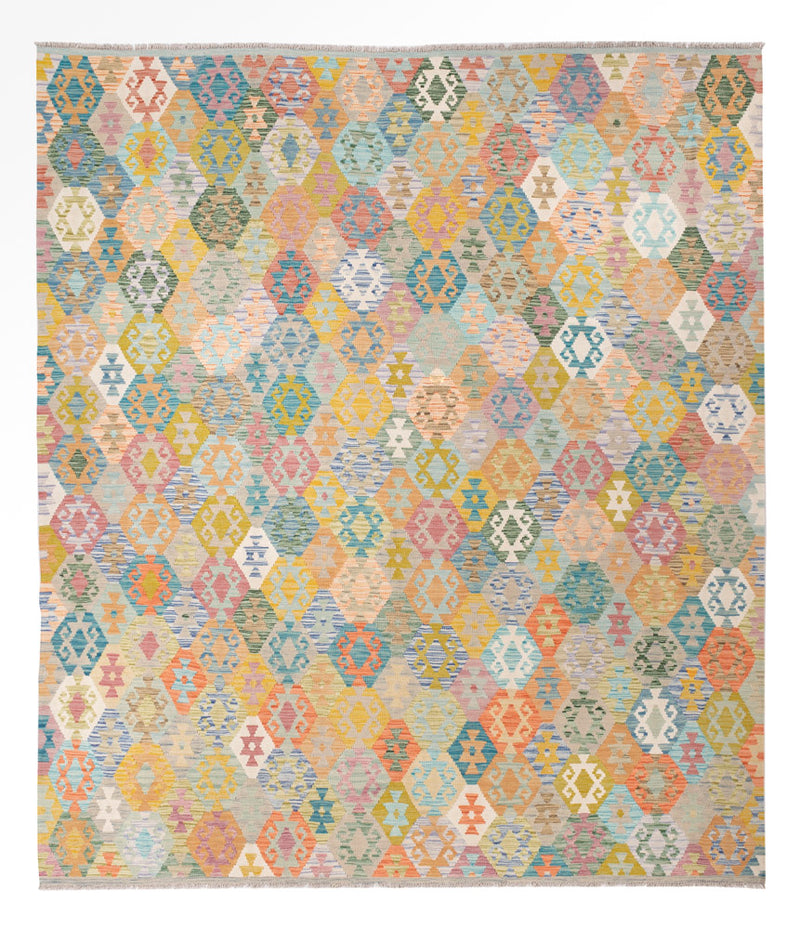 Kilim Maimana Koberec 307x264cm - Vlněný koberec