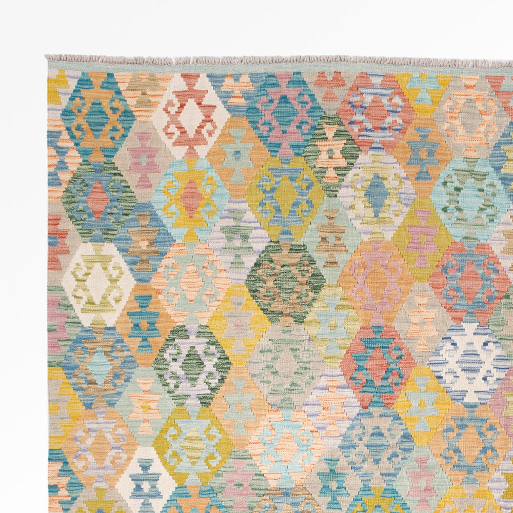 Kilim Maimana Koberec 307x264cm - Vlněný koberec