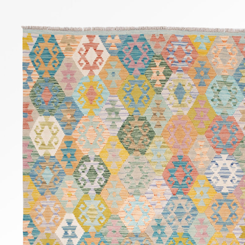 Kilim Maimana Koberec 307x264cm - Vlněný koberec