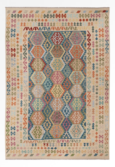 Kilim Maimana Koberec 237x345cm - Vlněný koberec