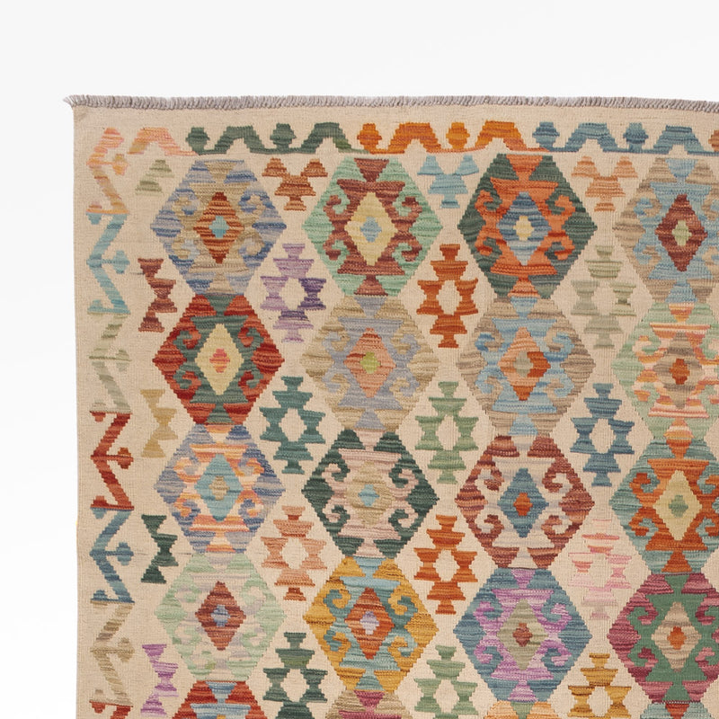 Kilim Maimana Koberec 358x258cm - Vlněný koberec
