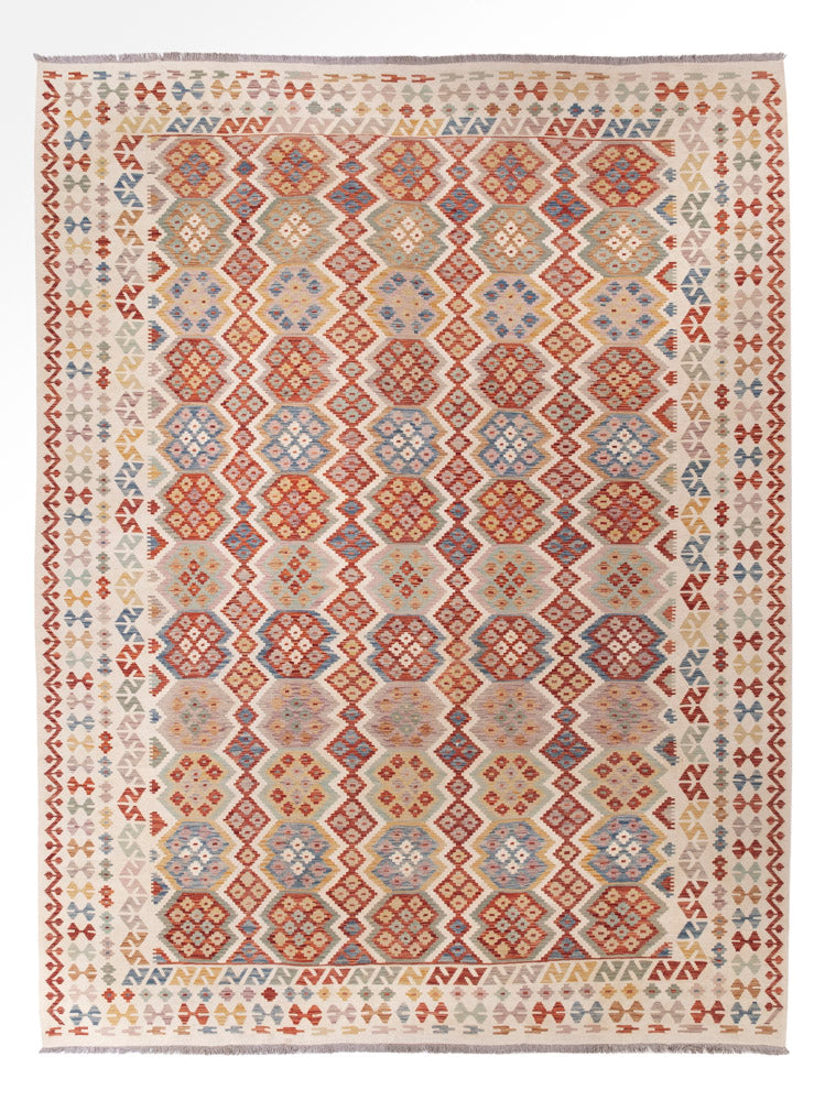 Kilim Maimana Koberec 403x306cm - Vlněný koberec