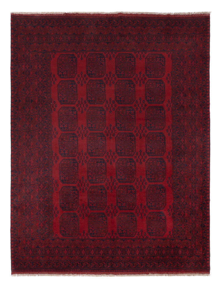 Afghánský koberec - Filpa - 344 x 265 cm - červená