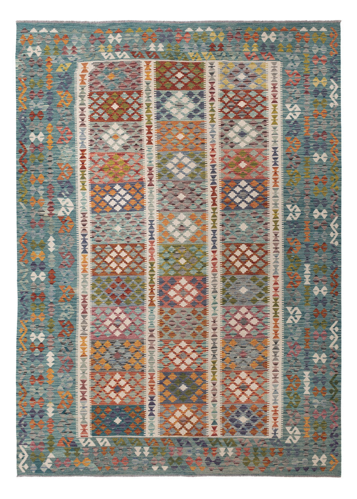 Kilim Maimana Koberec 352x251cm - Vlněný koberec