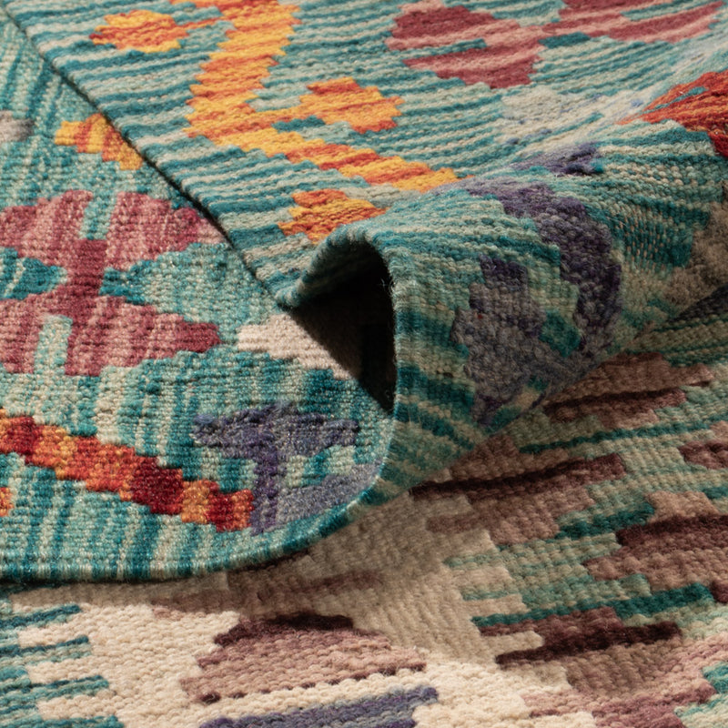 Kilim Maimana Koberec 352x251cm - Vlněný koberec