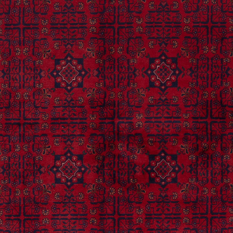 Afghánský koberec 170x235cm - Orientální koberec - červená