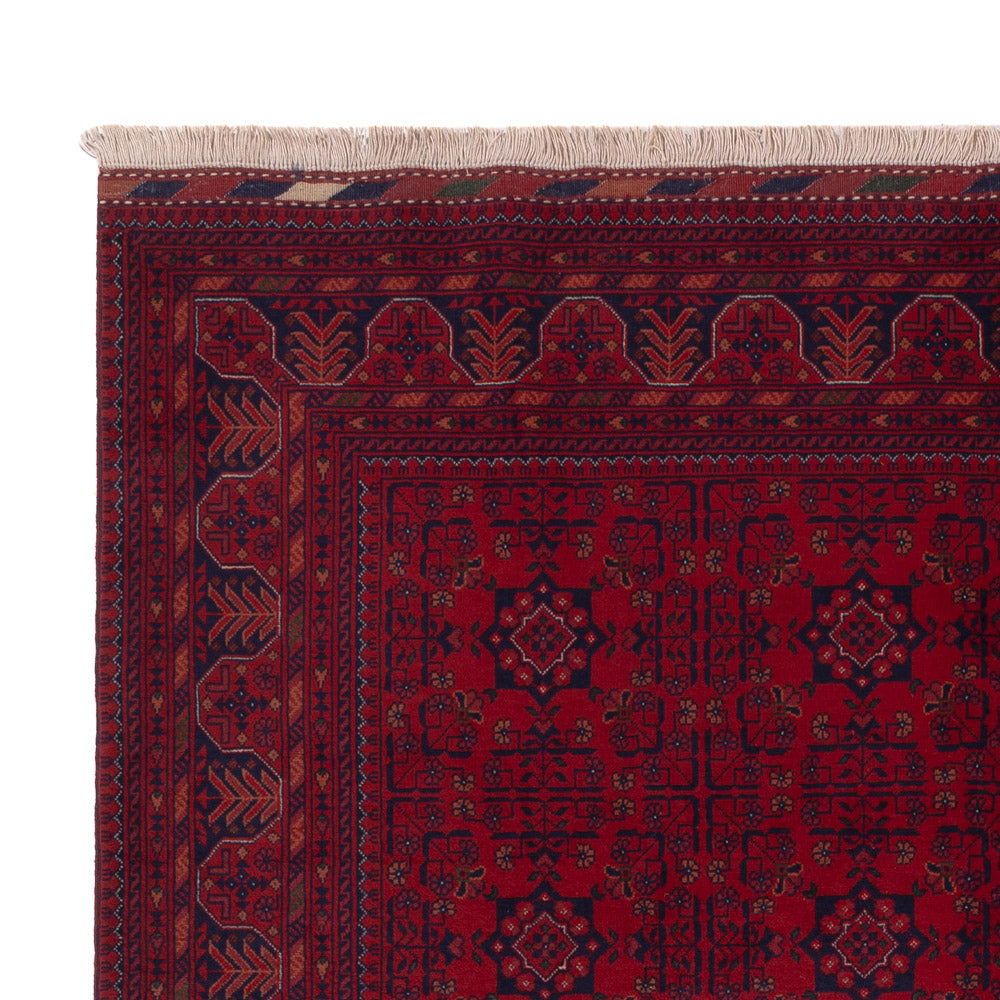 Afghánský koberec 170x235cm - Orientální koberec - červená