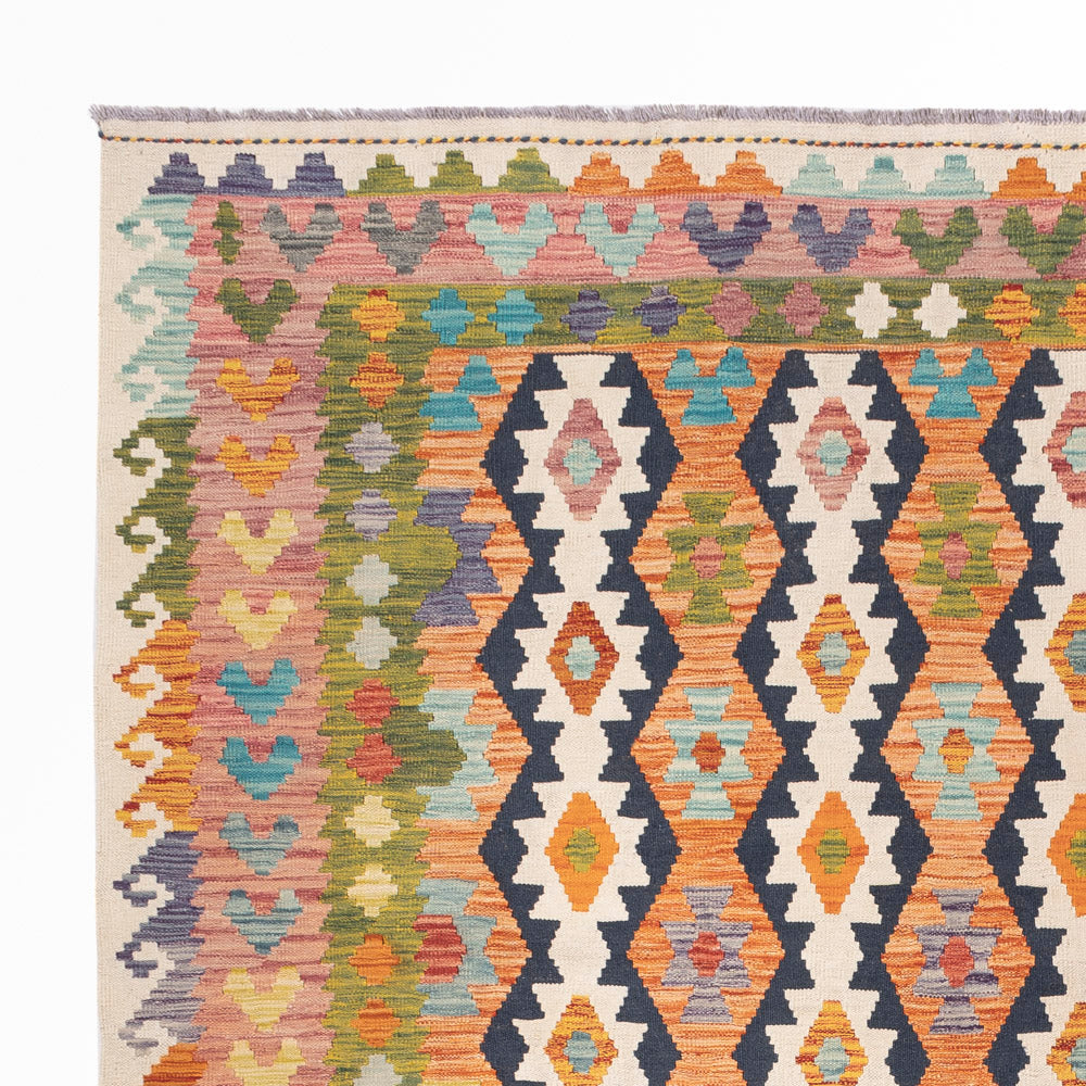 Kilim Maimana Koberec 299x261cm - Vlněný koberec