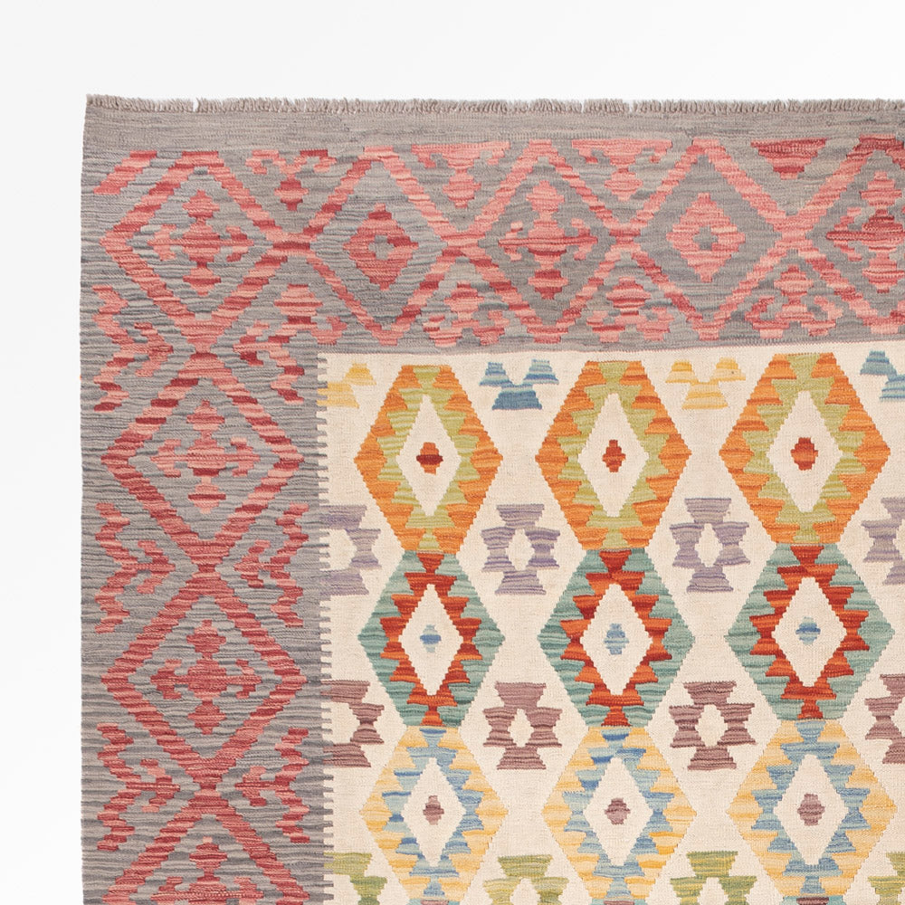 Kilim Maimana Koberec 314x389cm - Vlněný koberec