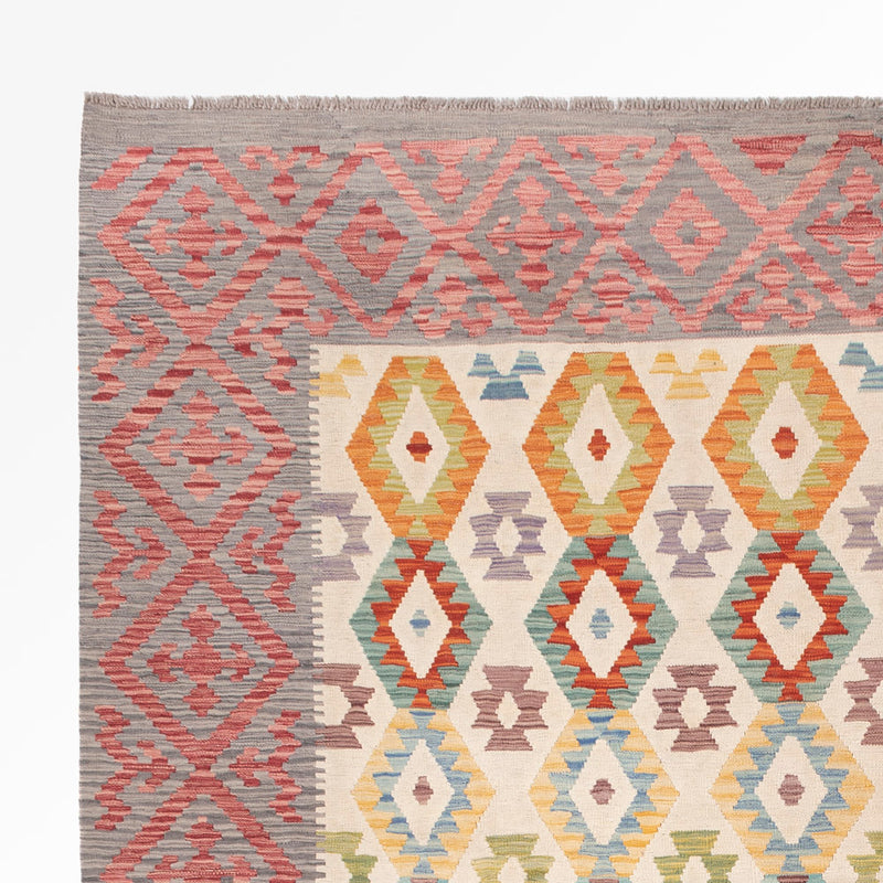 Kilim Maimana Koberec 314x389cm - Vlněný koberec