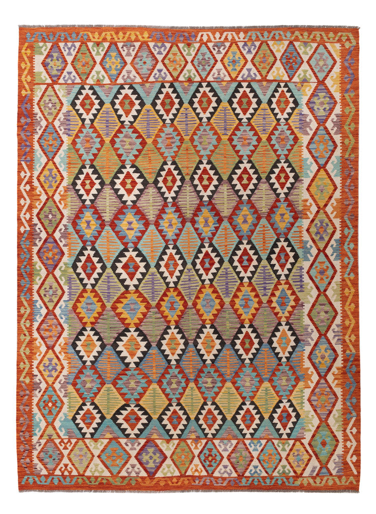 Kilim Maimana Koberec 348x255cm - Vlněný koberec