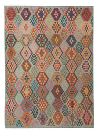 Kelimský koberec - Splash - 347 x 257 cm - barevné – product image