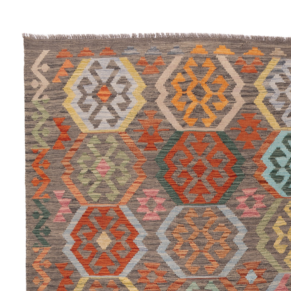 Kilim Maimana Koberec 353x247cm - Vlněný koberec