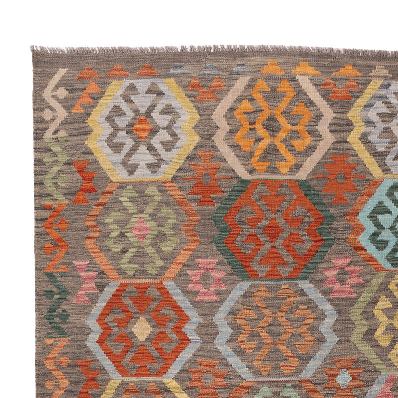 Kilim Maimana Koberec 353x247cm - Vlněný koberec