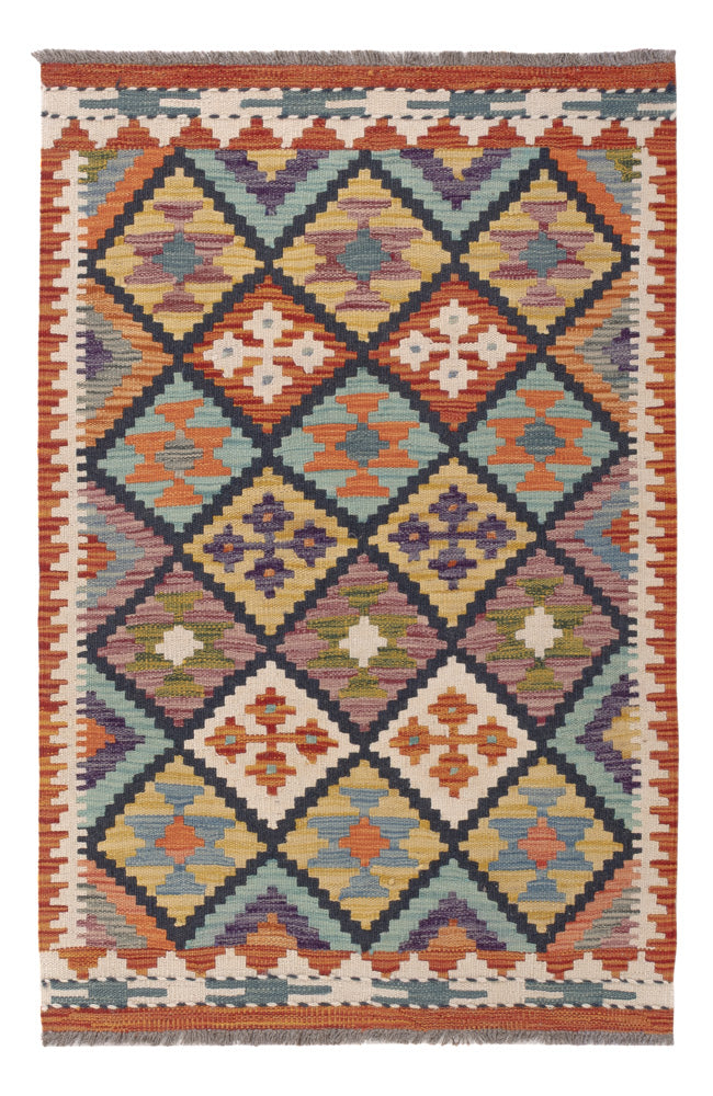 Kilim Maimana Koberec 81x129cm - Vlněný koberec