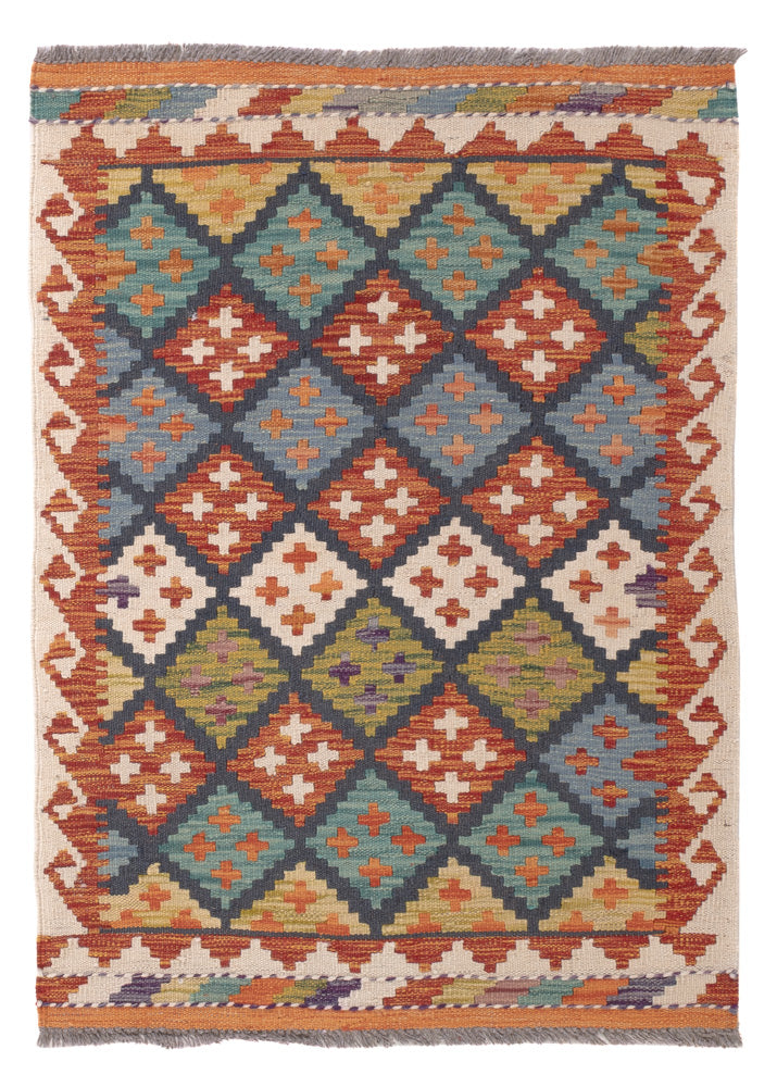 Kilim Maimana Koberec 114x82cm - Vlněný koberec