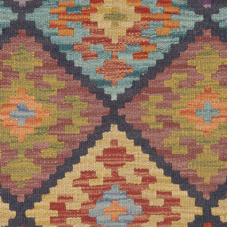 Kilim Maimana Koberec 121x81cm - Vlněný koberec