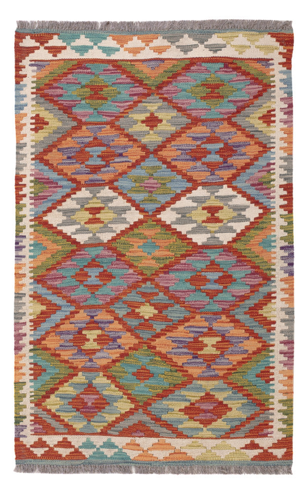 Kilim Maimana Koberec 124x77cm - Vlněný koberec