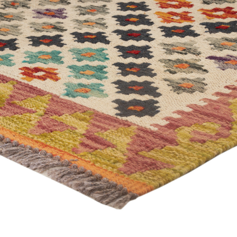 Kilim Maimana Koberec 87x126cm - Vlněný koberec