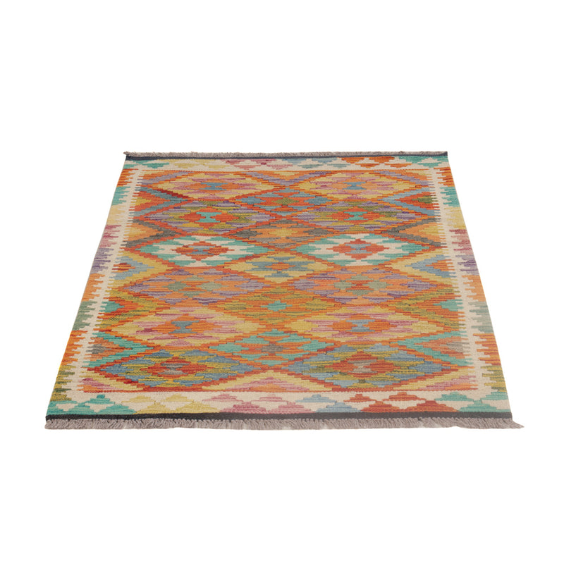 Kilim Maimana Koberec 122x83cm - Vlněný koberec