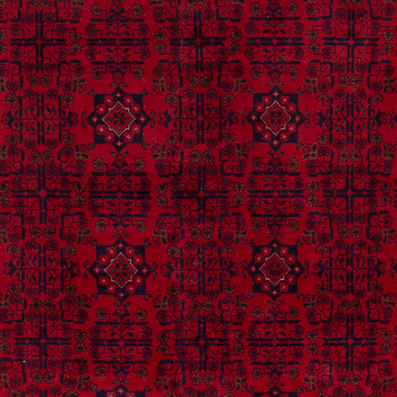 Afghánský koberec 171x234cm - Orientální koberec - červená