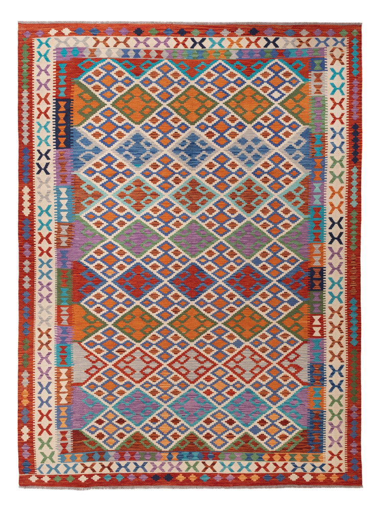 Kilim Maimana Koberec 348x249cm - Vlněný koberec