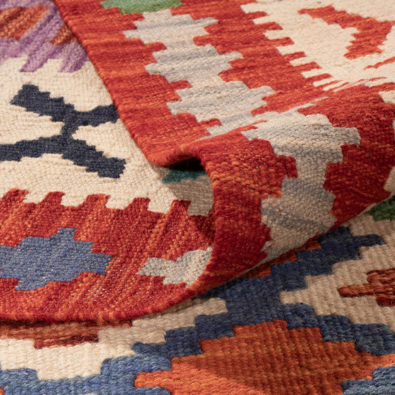 Kilim Maimana Koberec 348x249cm - Vlněný koberec