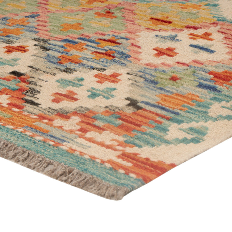 Kilim Maimana Koberec 124x84cm - Vlněný koberec