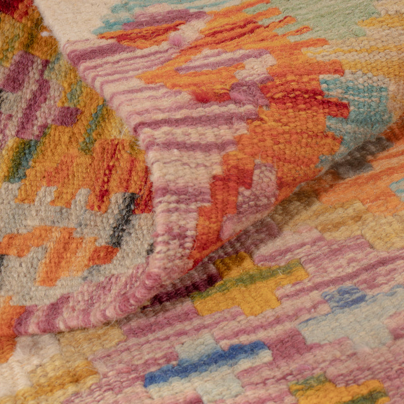 Kilim Maimana Koberec 124x84cm - Vlněný koberec