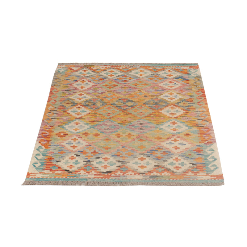 Kilim Maimana Koberec 124x84cm - Vlněný koberec