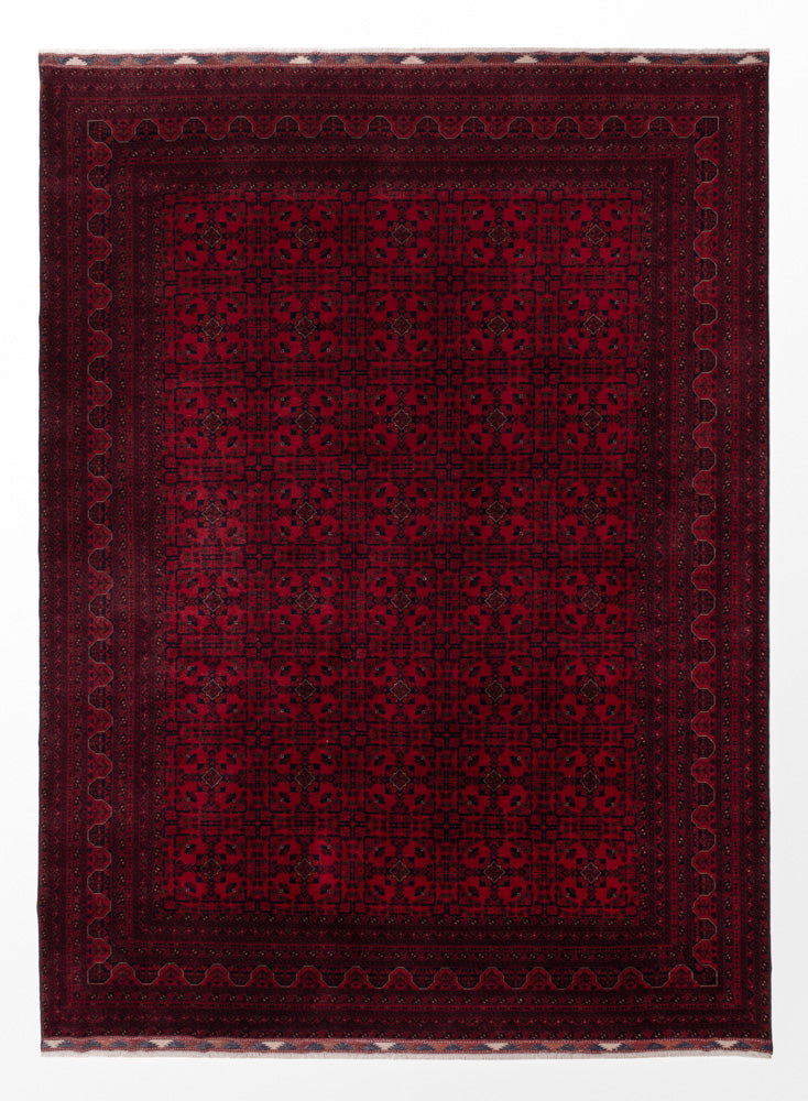 Afghánský koberec - Royal - 350 x 254 cm - červená
