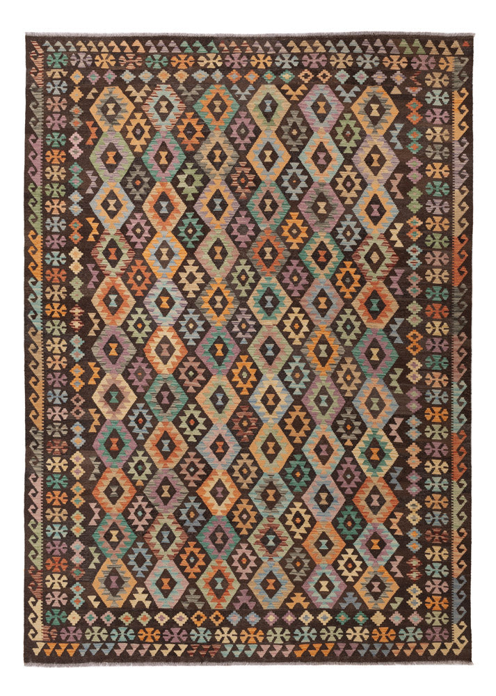 Kilim Maimana Koberec 347x245cm - Vlněný koberec