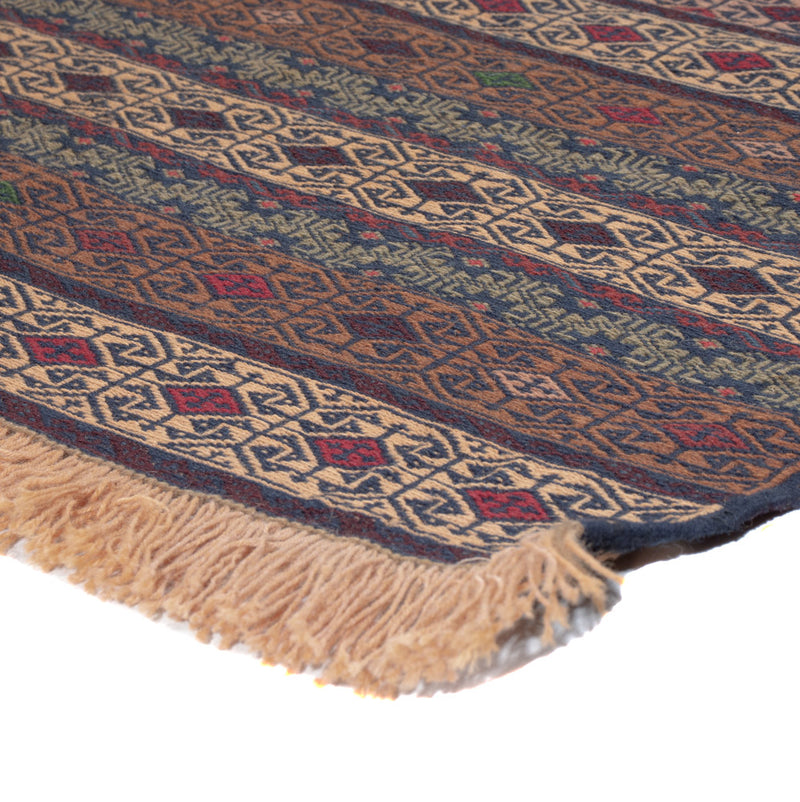 Afghánský kilim Koberec 127x188cm - vícebarevný