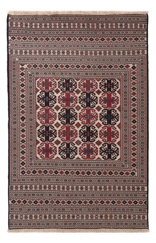 Afghánský kilim Koberec 132x195cm