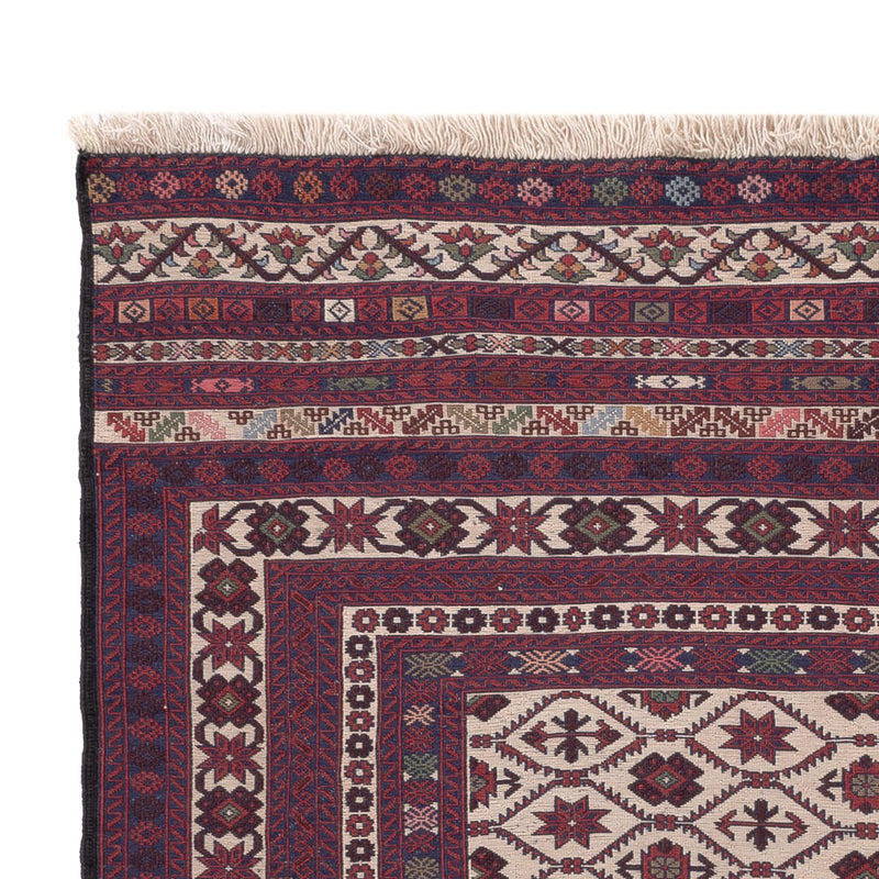 Afghánský kilim Koberec 127x189cm - vícebarevný